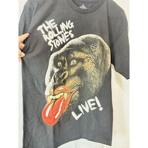 The Rolling Stones Live! 50 and‎ Counting Black 2013 Medium T-shirt